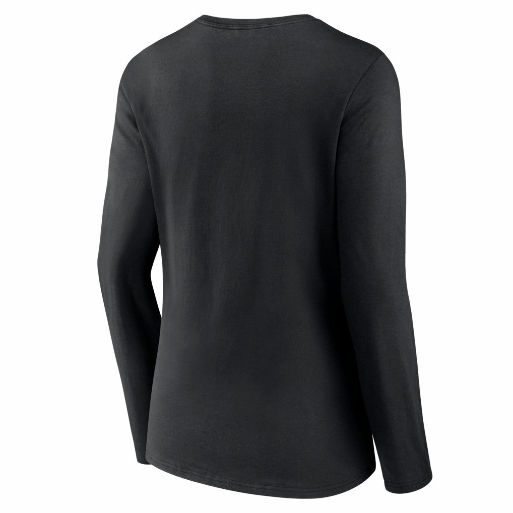 Philadelphia Eagles  Women's Hustle Long Sleeve V-Neck T-Shirt