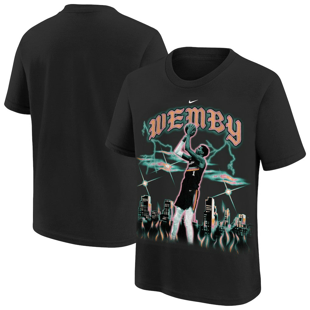 Victor Wembanyama San Antonio Spurs Youth City Edition Player T-Shirt Online