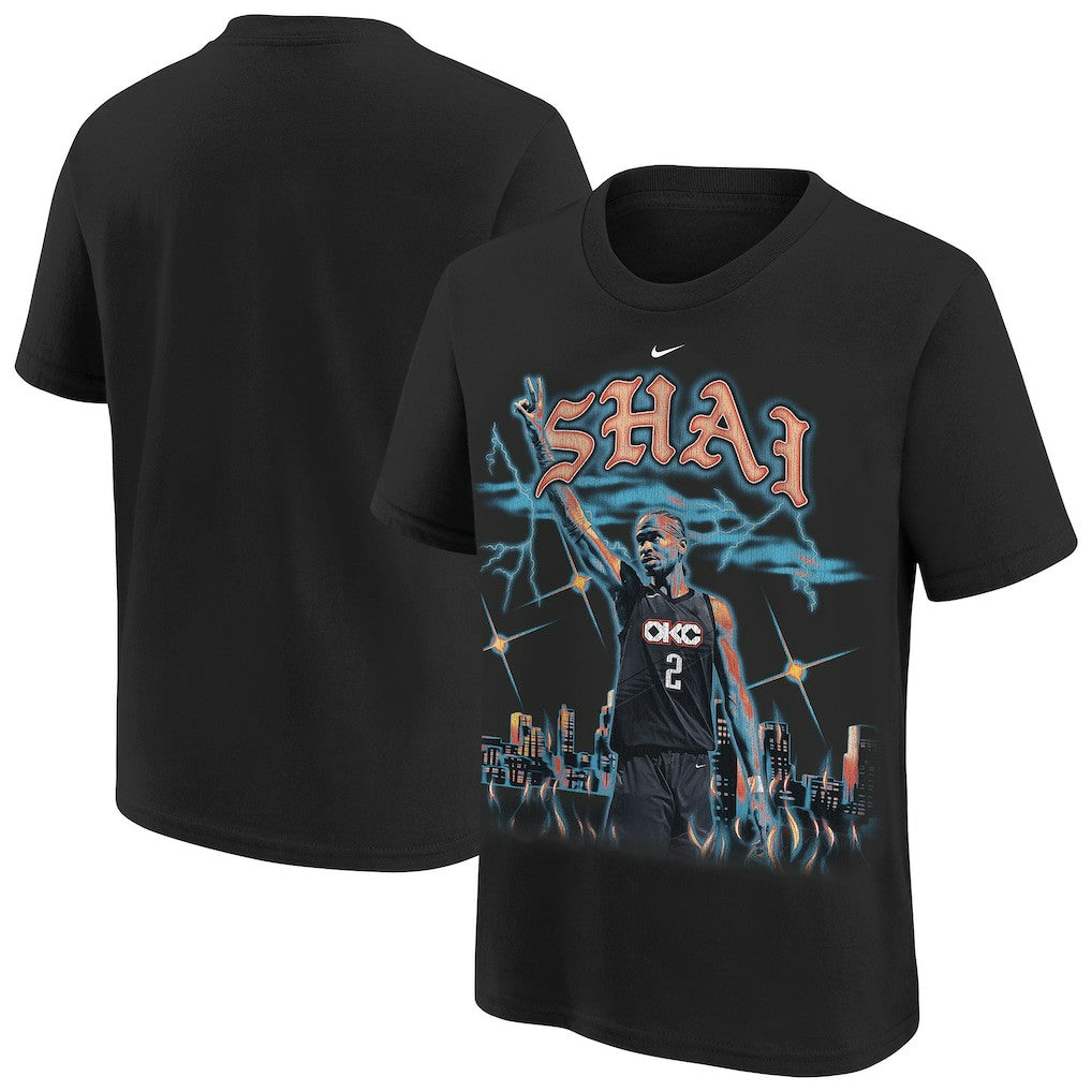 Shai Gilgeous-Alexander Oklahoma City Thunder Youth City Edition Player T-Shirt Discount