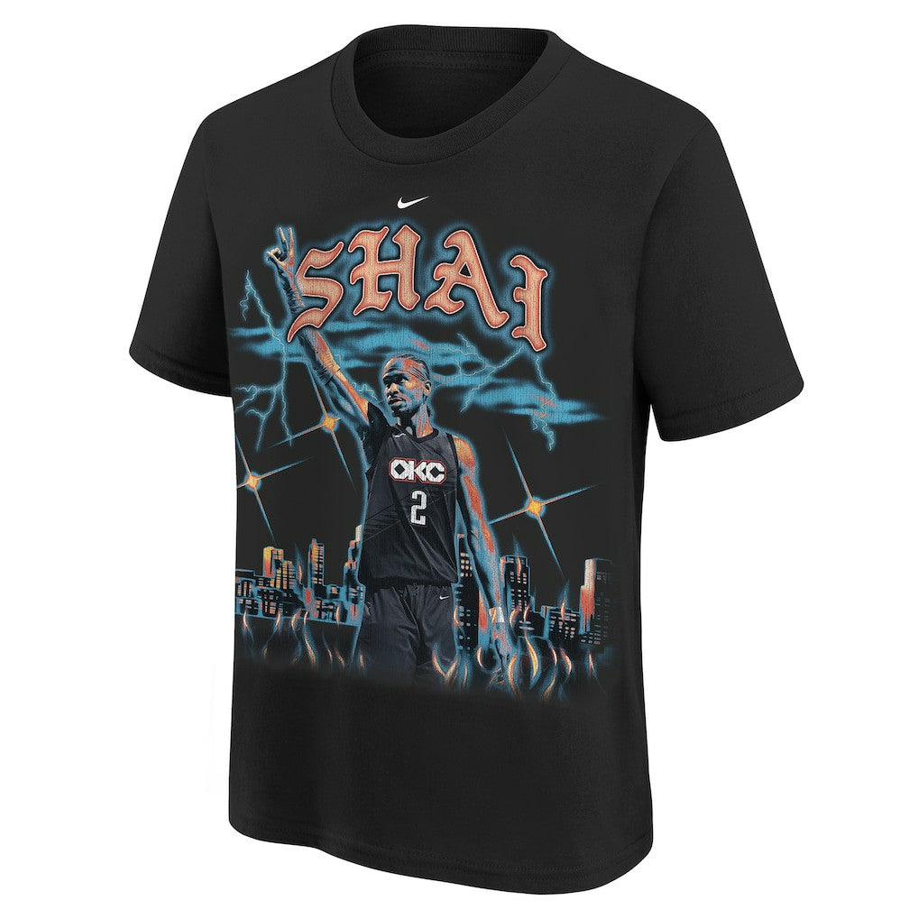 Shai Gilgeous-Alexander Oklahoma City Thunder Youth City Edition Player T-Shirt Discount