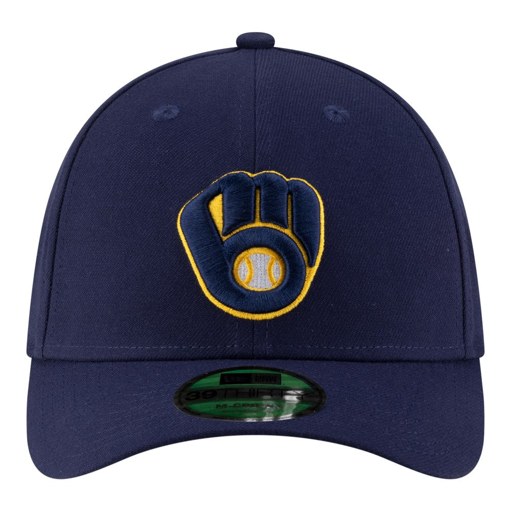 Milwaukee Brewers New Era Player Replica 39THIRTY M-Crown Flex Hat | MLB Online