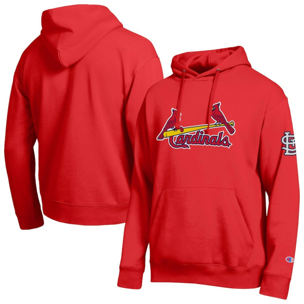 St. Louis Cardinals Champion All Star Wordmark Hoodie | MLB Outlet