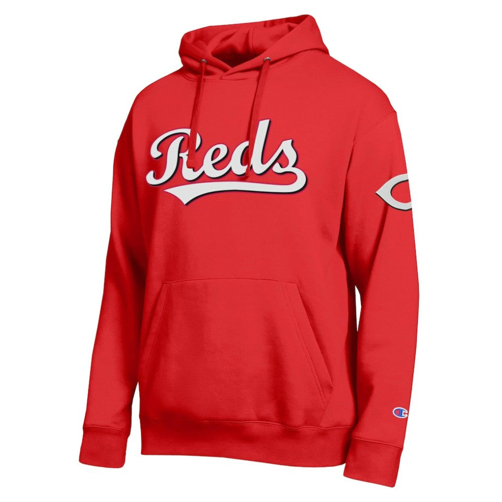 Cincinnati Reds Champion All Star Wordmark Hoodie | MLB New