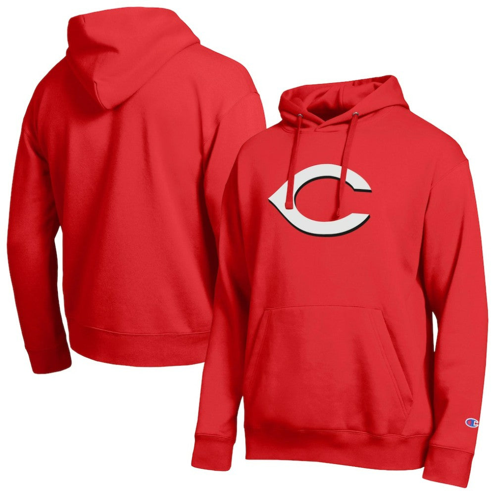 Cincinnati Reds Champion All Star Embroidered Logo Hoodie | MLB New
