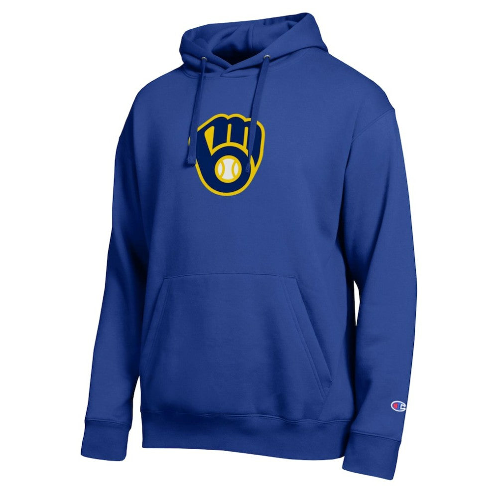 Milwaukee Brewers Champion All Star Embroidered Logo Hoodie | MLB Outlet
