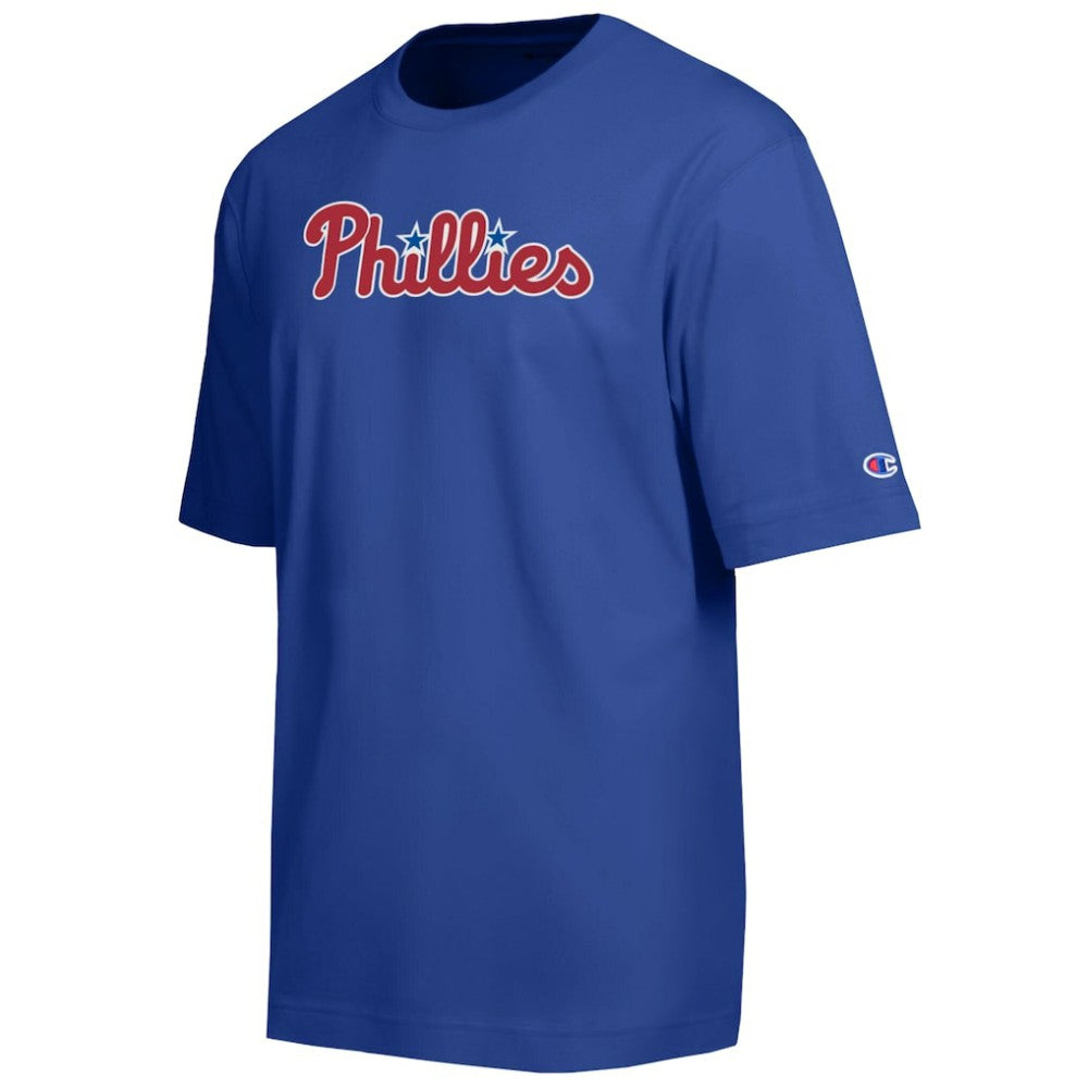 Philadelphia Phillies Champion All Star Chenille Wordmark T-Shirt | MLB Sale