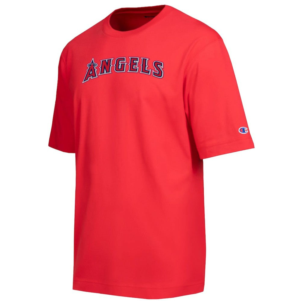 Los Angeles Angels Champion All Star Chenille Wordmark T-Shirt | MLB New