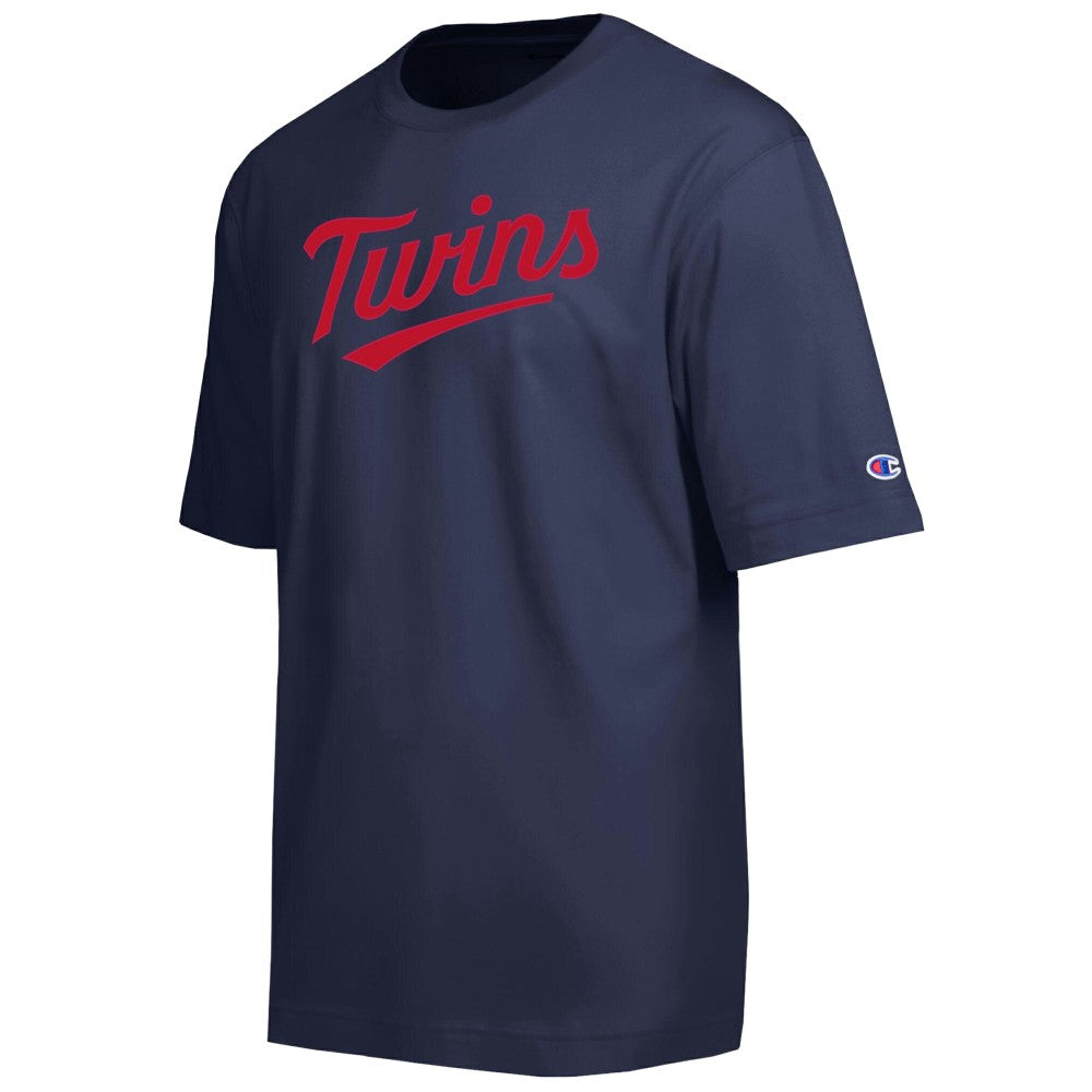 Minnesota Twins Champion All Star Chenille Wordmark T-Shirt | MLB New