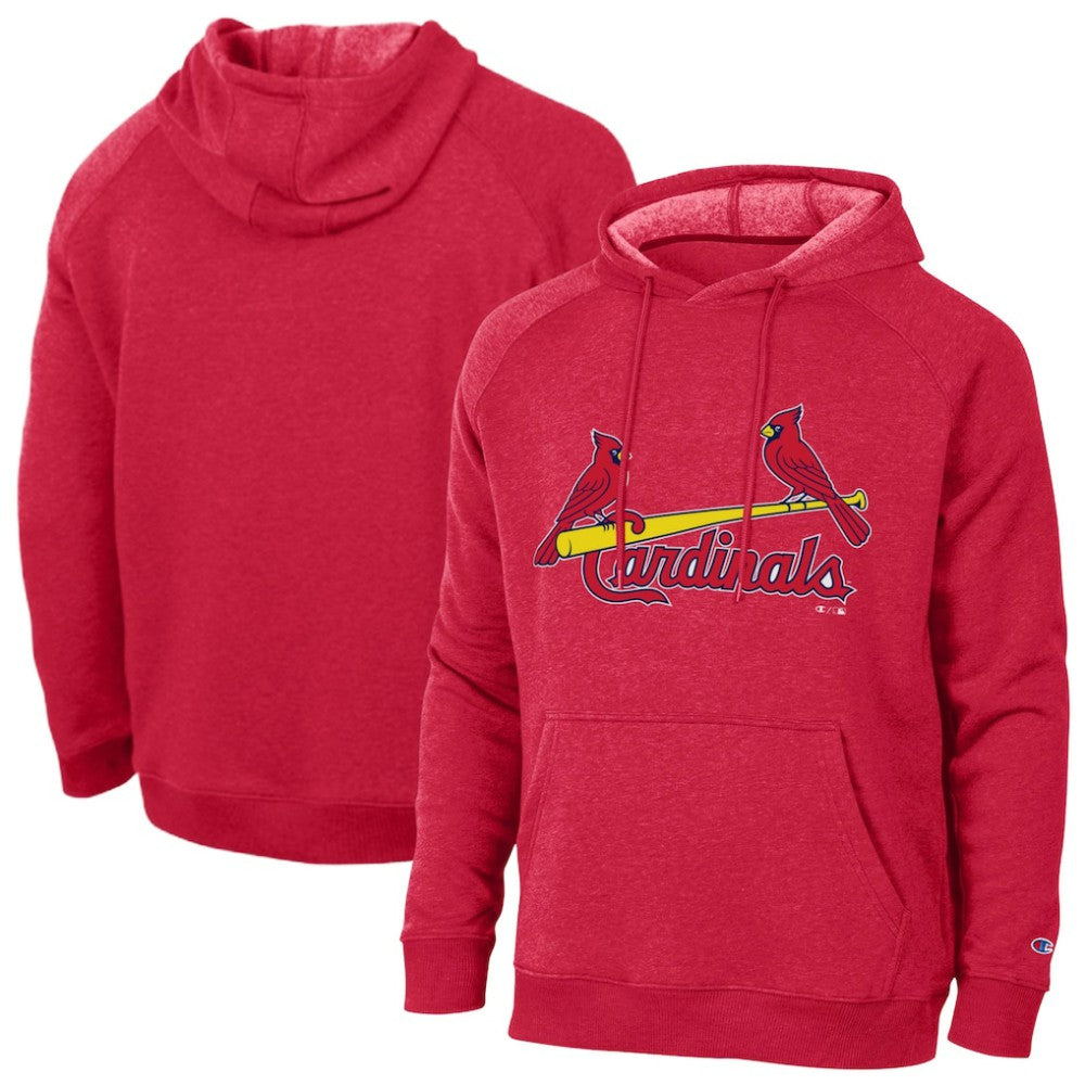 St. Louis Cardinals Champion Triumph Tri-Blend Raglan Hoodie | MLB US