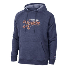 Detroit Tigers Champion Triumph Tri-Blend Raglan Hoodie | MLB US