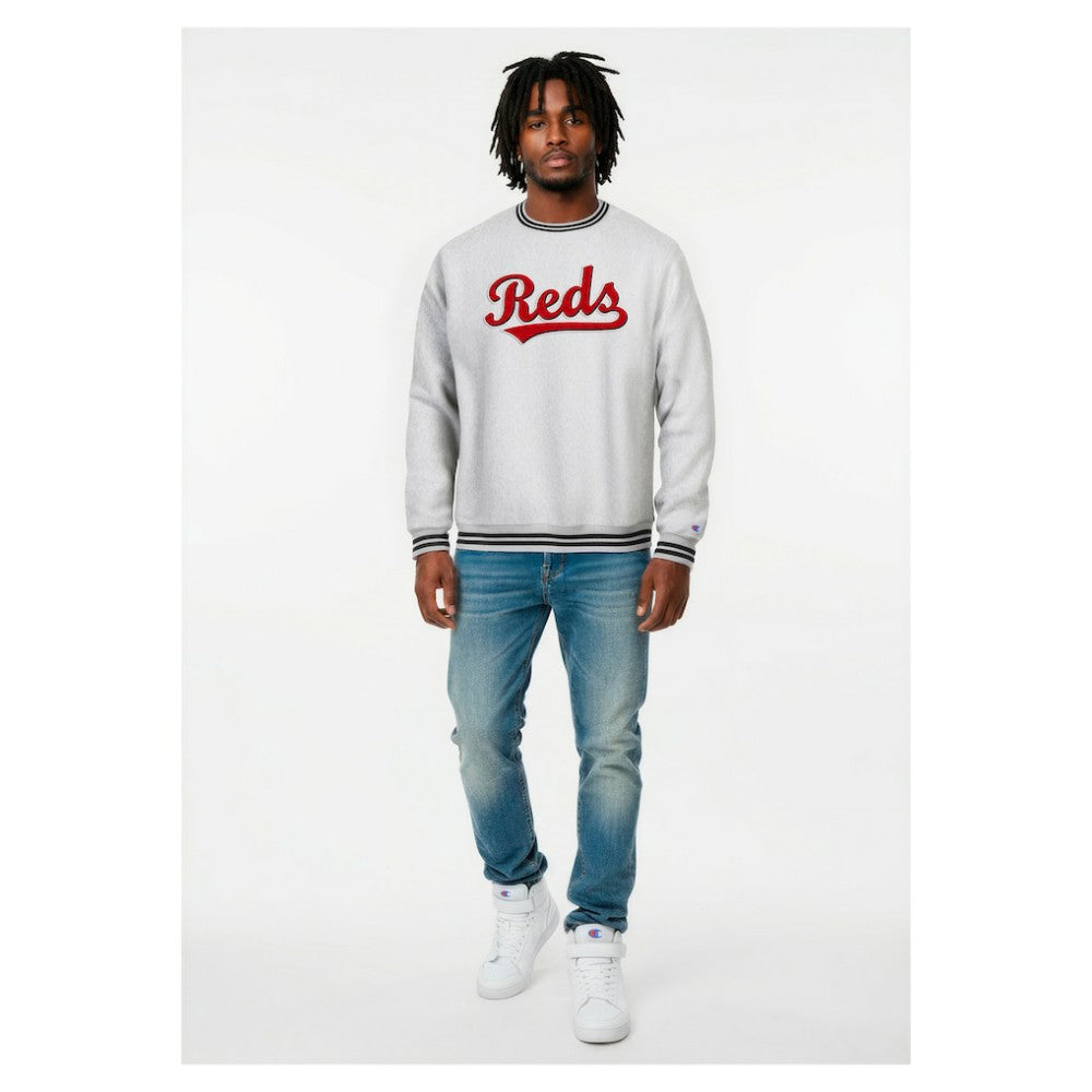 Cincinnati Reds Champion Reverse Weave Sweatshirt | MLB New