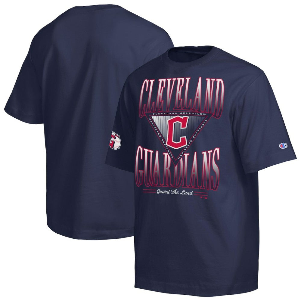 Cleveland Guardians Champion Traditions Two Locations T-Shirt | MLB Discount