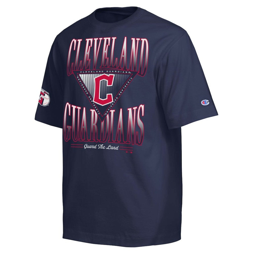 Cleveland Guardians Champion Traditions Two Locations T-Shirt | MLB Discount