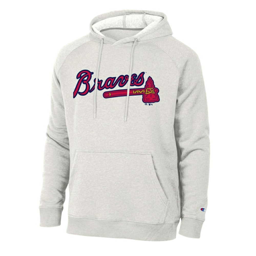 Atlanta Braves Champion Triumph Tri-Blend Raglan Hoodie | MLB New