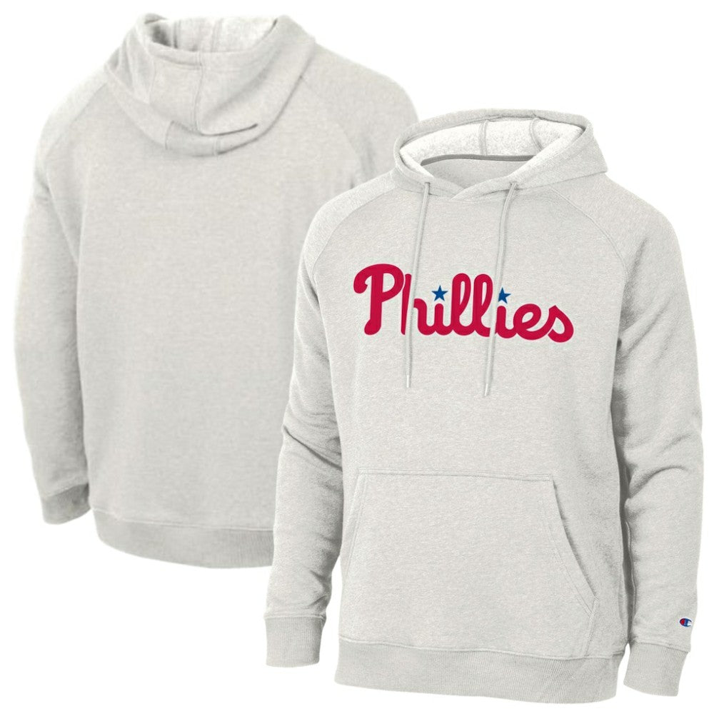Philadelphia Phillies Champion Triumph Tri-Blend Raglan Hoodie | MLB Outlet