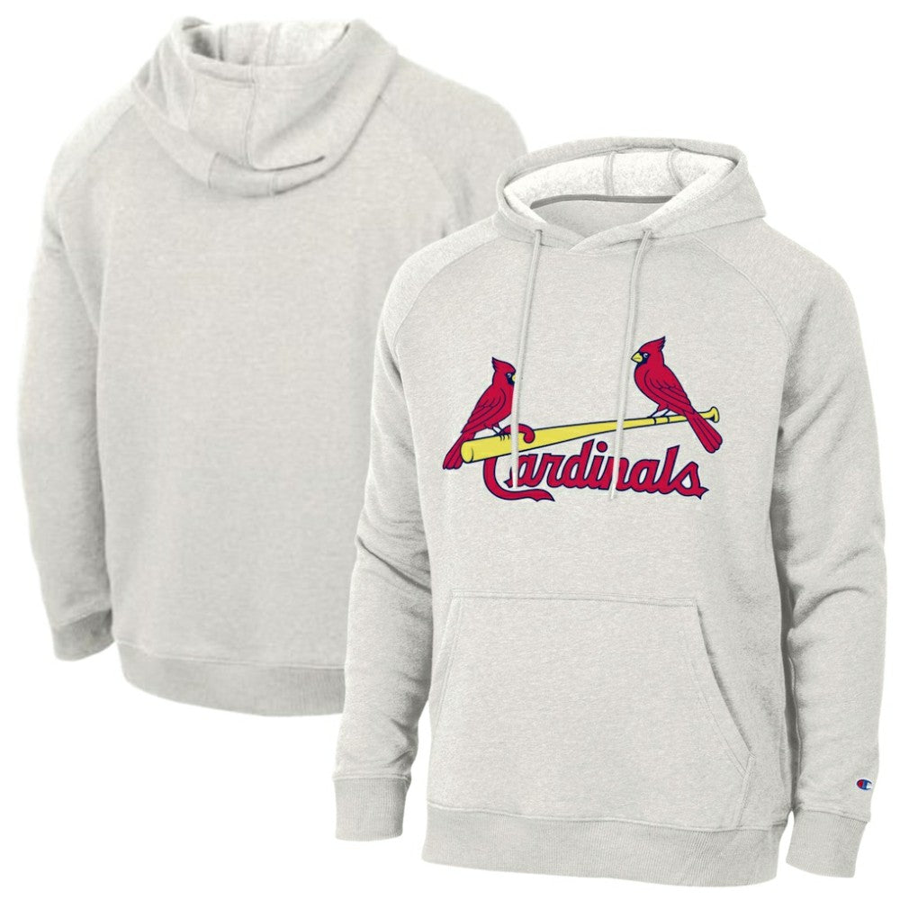 St. Louis Cardinals Champion Triumph Tri-Blend Raglan Hoodie | MLB For sale
