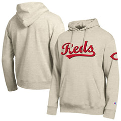 Cincinnati Reds Champion All Star Chenille Patch Hoodie | MLB Outlet