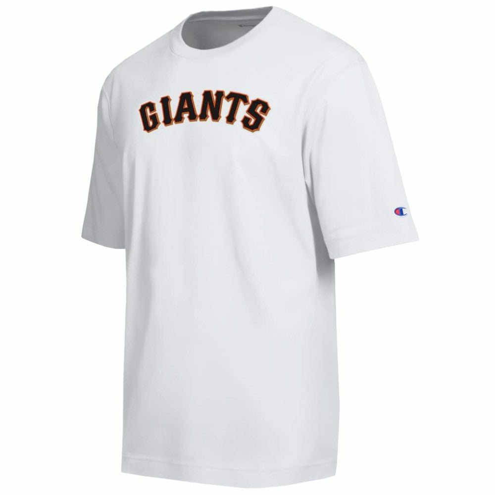 San Francisco Giants Champion All Star Arched Chenille Wordmark T-Shirt | MLB On Sale