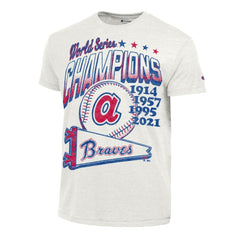 Atlanta Braves Champion Winning Tradition Cooperstown Tri-Blend T-Shirt | MLB Online