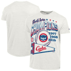 Chicago Cubs Champion Winning Tradition Cooperstown Tri-Blend T-Shirt | MLB Online