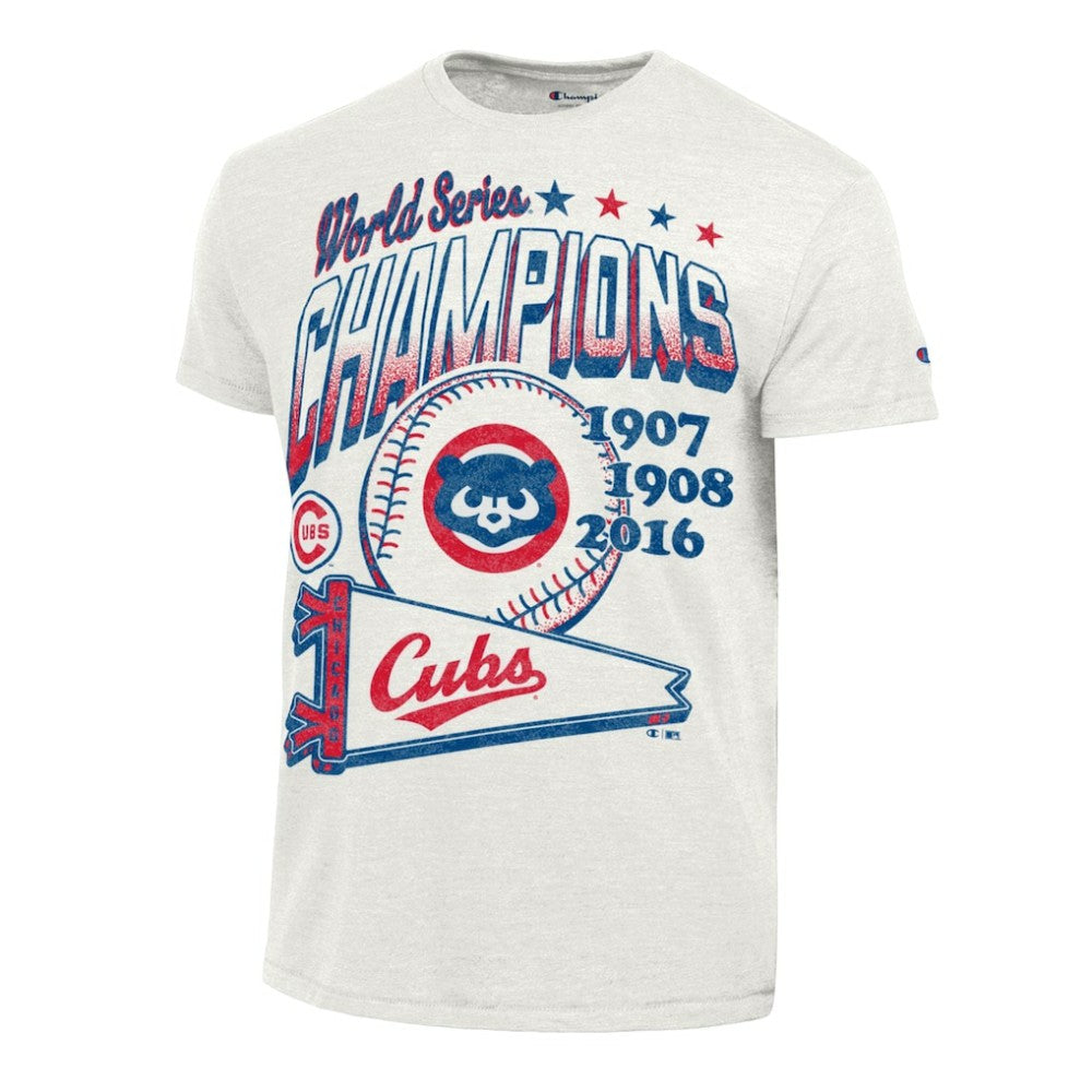 Chicago Cubs Champion Winning Tradition Cooperstown Tri-Blend T-Shirt | MLB Online