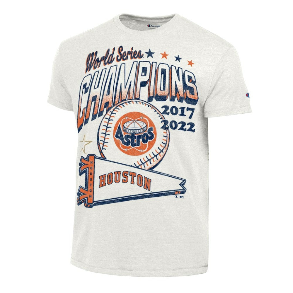 Houston Astros Champion Winning Tradition Cooperstown Tri-Blend T-Shirt | MLB Outlet