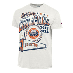 Houston Astros Champion Winning Tradition Cooperstown Tri-Blend T-Shirt | MLB Outlet