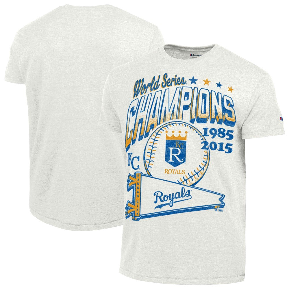 Kansas City Royals Champion Winning Tradition Cooperstown Tri-Blend T-Shirt | MLB For sale