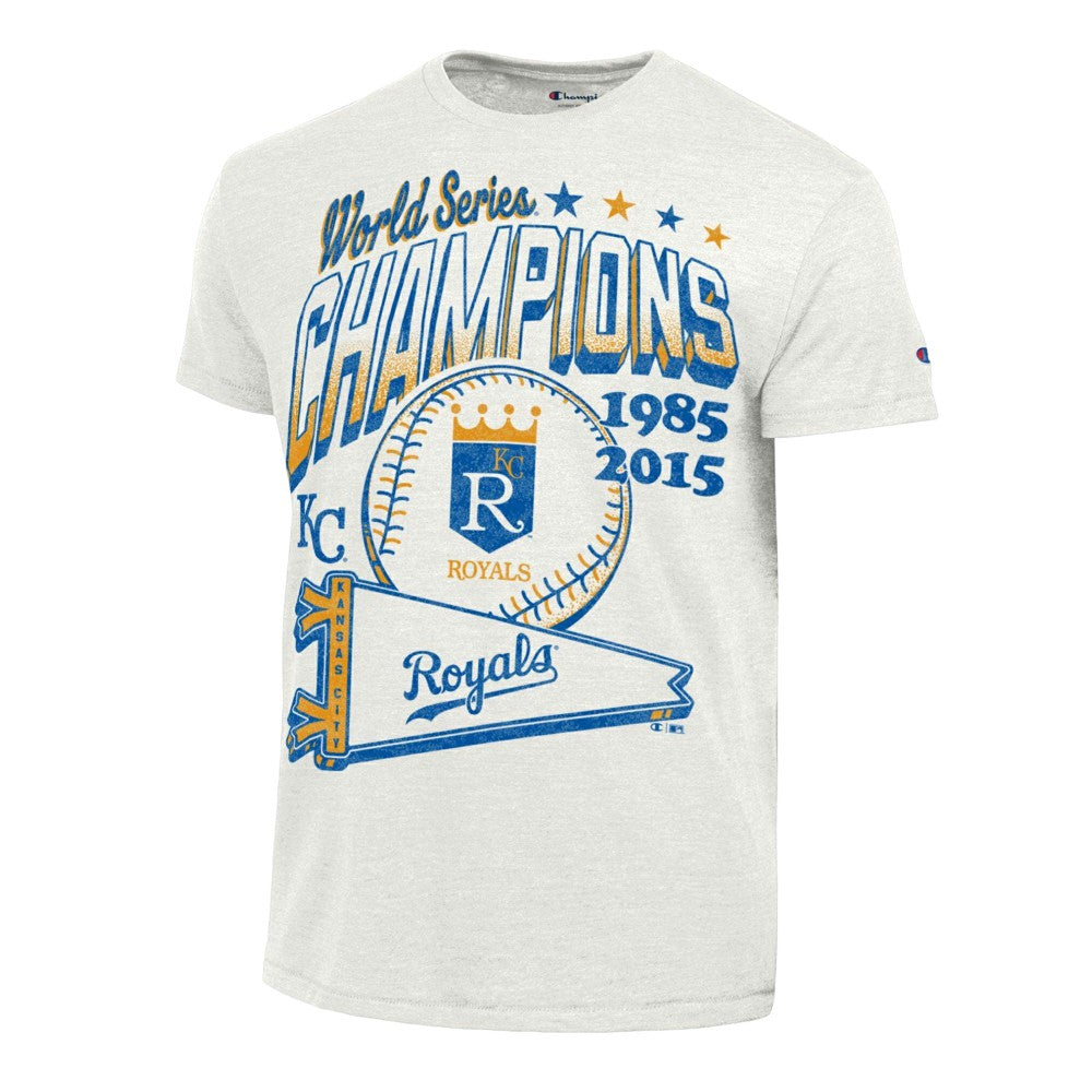 Kansas City Royals Champion Winning Tradition Cooperstown Tri-Blend T-Shirt | MLB For sale