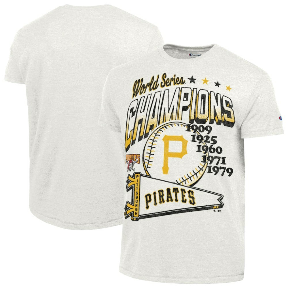 Pittsburgh Pirates Champion Winning Tradition Cooperstown Tri-Blend T-Shirt | MLB Shop