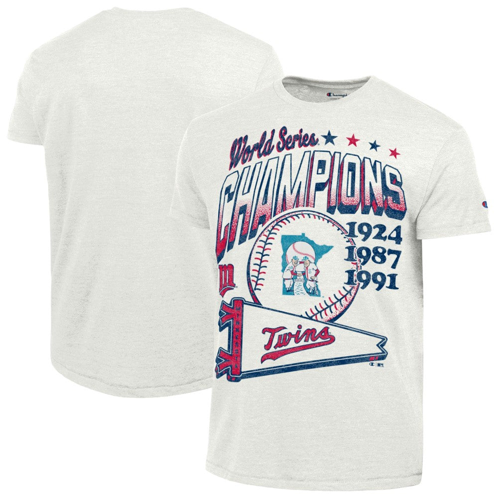 Minnesota Twins Champion Winning Tradition Cooperstown Tri-Blend T-Shirt | MLB Discount