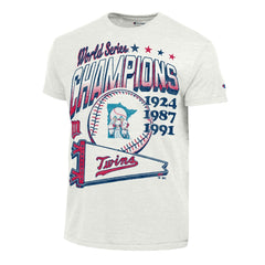 Minnesota Twins Champion Winning Tradition Cooperstown Tri-Blend T-Shirt | MLB Discount