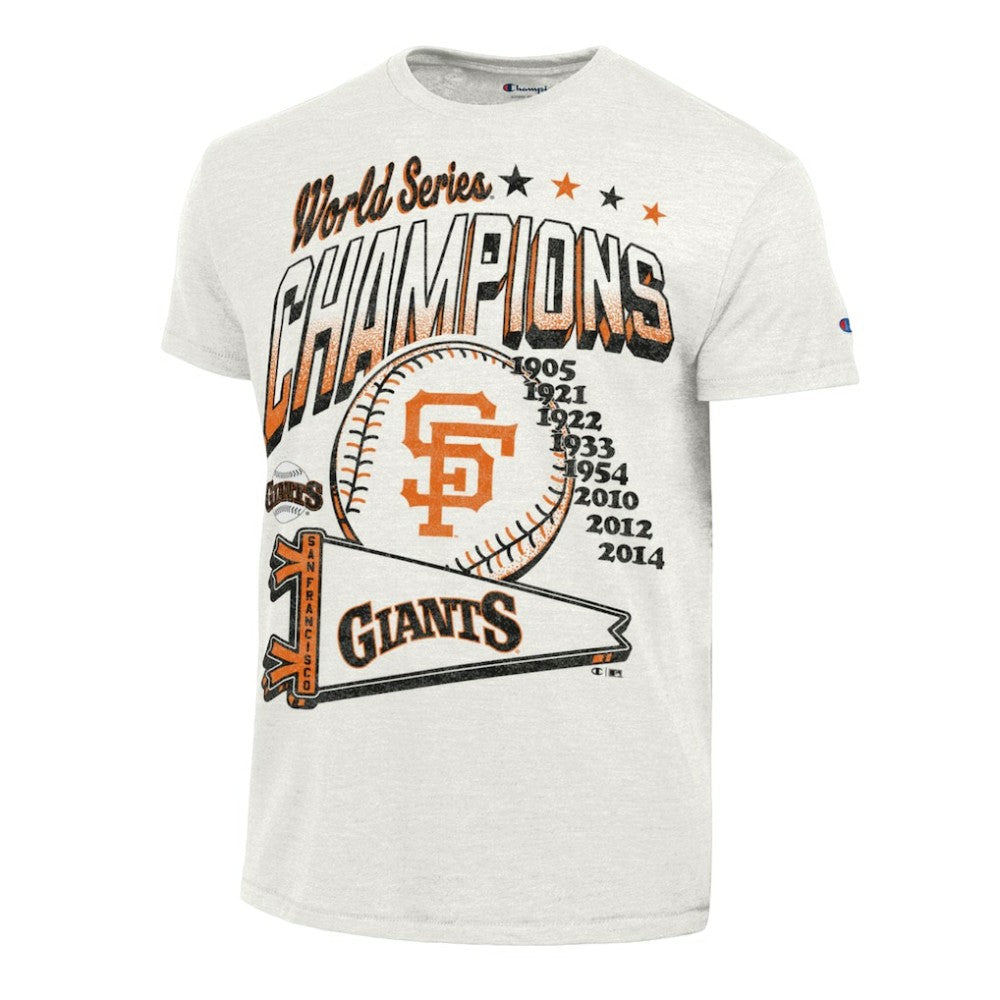 San Francisco Giants Champion Winning Tradition Cooperstown Tri-Blend T-Shirt | MLB Discount
