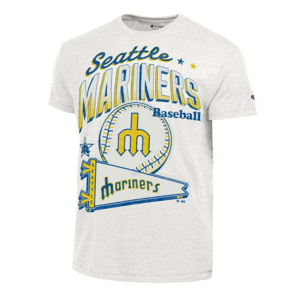 Seattle Mariners Champion Winning Tradition Cooperstown Tri-Blend T-Shirt | MLB US