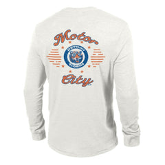 Detroit Tigers Champion Cooperstown Winning Tradition Tri-Blend Long Sleeve T-Shirt | MLB On Sale