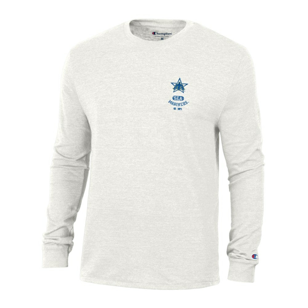 Seattle Mariners Champion Cooperstown Winning Tradition Tri-Blend Long Sleeve T-Shirt | MLB Outlet