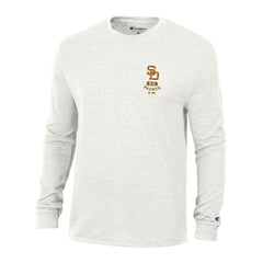 San Diego Padres Champion Cooperstown Winning Tradition Tri-Blend Long Sleeve T-Shirt | MLB Outlet