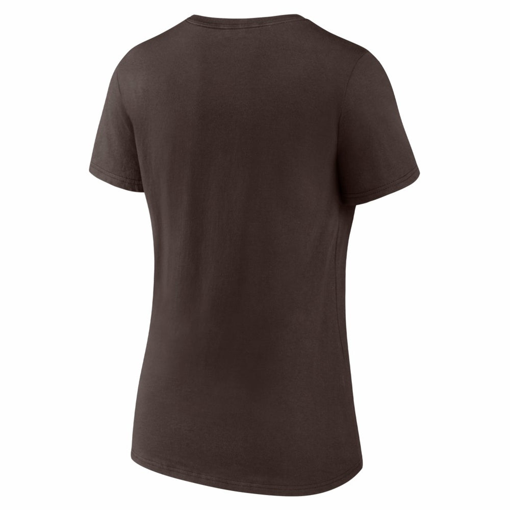 Cleveland Browns  Women's Hustle V-Neck T-Shirt