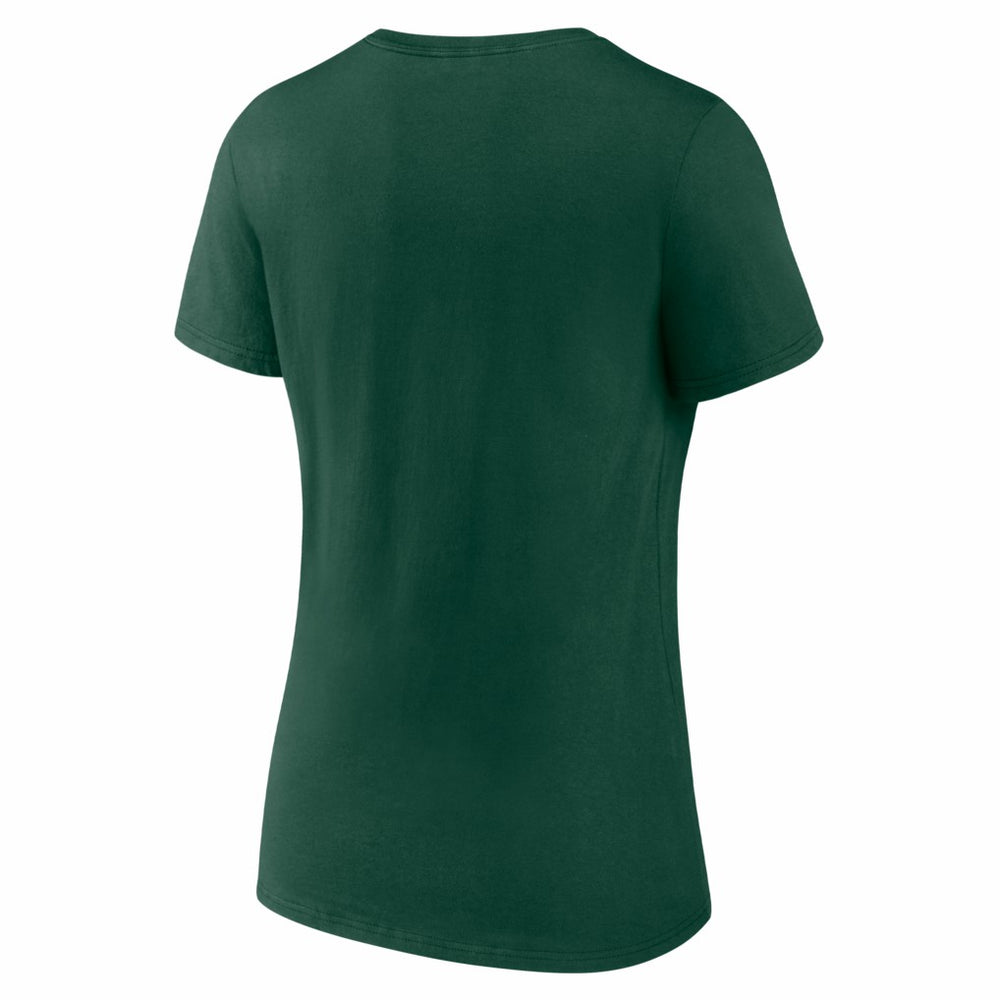 Green Bay Packers  Women's Hustle V-Neck T-Shirt