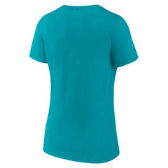 Miami Dolphins  Women's Hustle V-Neck T-Shirt