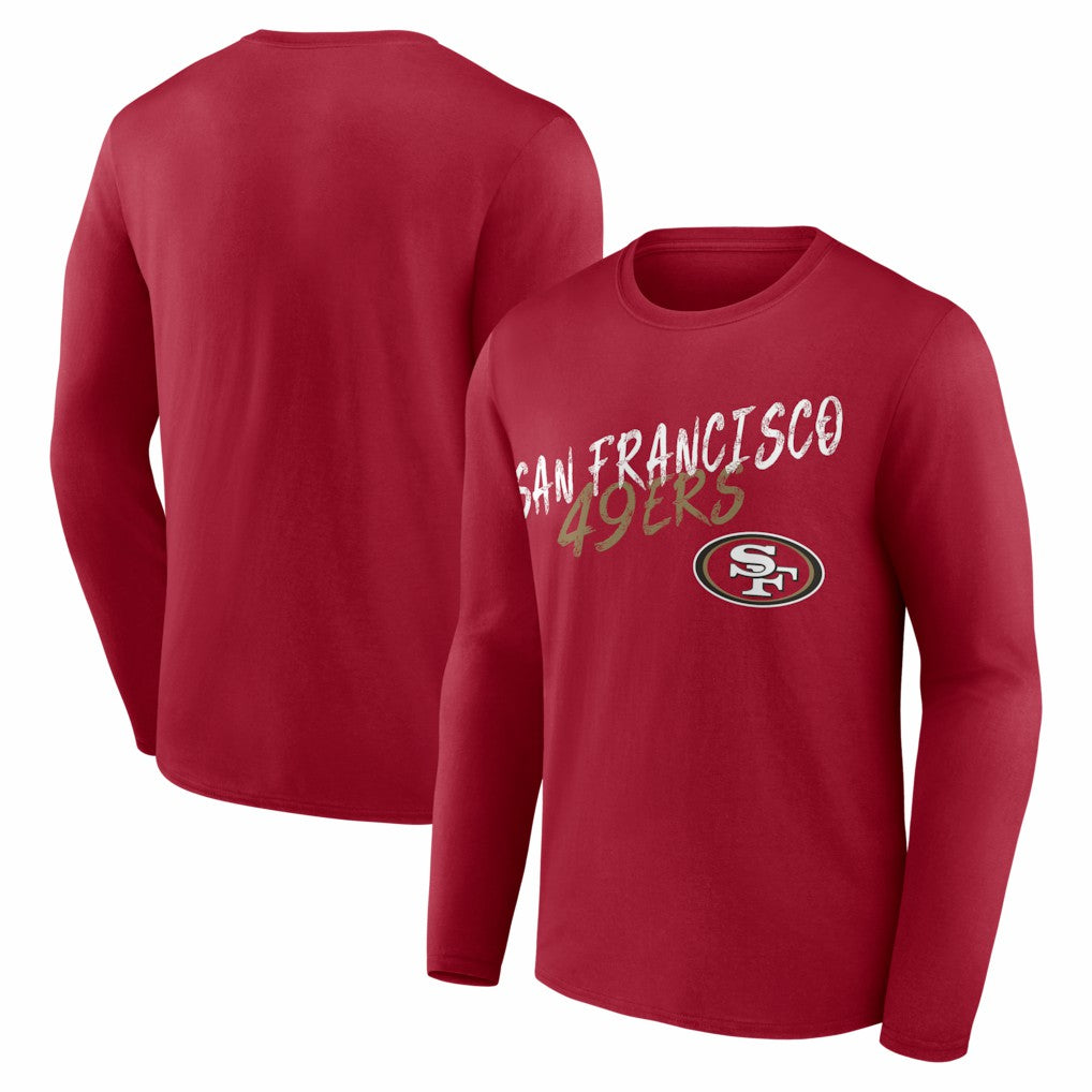 San Francisco 49ers  Hustle Long Sleeve T-Shirt