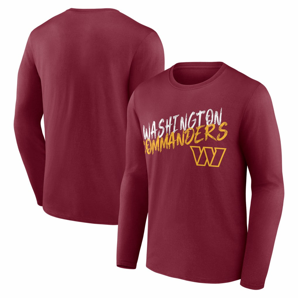 Washington Commanders  Hustle Long Sleeve T-Shirt