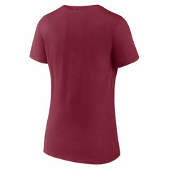 Washington Commanders  Women's Hustle V-Neck T-Shirt