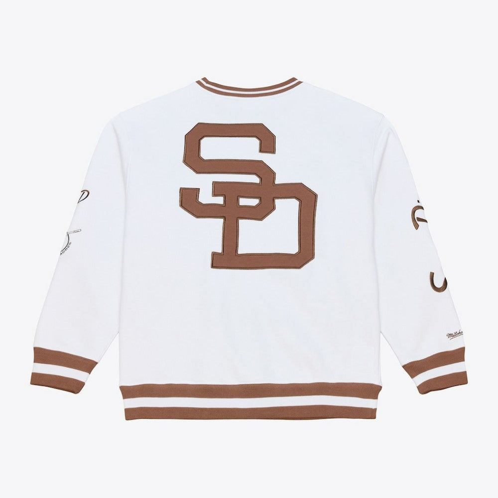 San Diego Padres Mitchell & Ness Arctic Fleece Sweatshirt | MLB Outlet