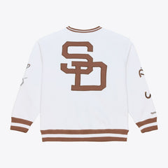 San Diego Padres Mitchell & Ness Arctic Fleece Sweatshirt | MLB Outlet