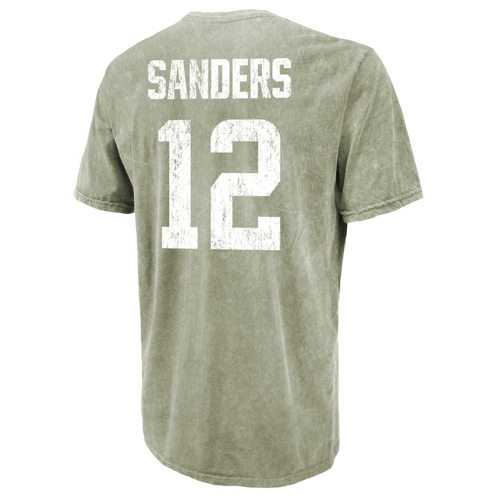 Cleveland Browns  Shedeur Sanders  Majestic Threads Mineral Wash Name & Number T-Shirt