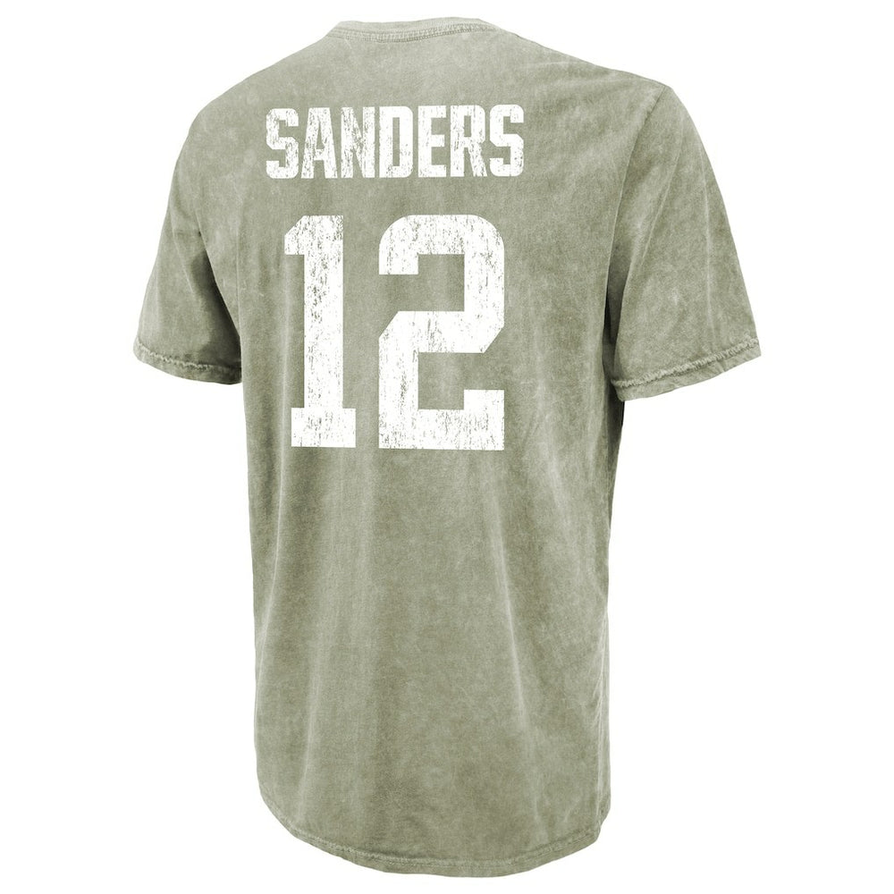 Cleveland Browns  Shedeur Sanders  Majestic Threads Mineral Wash Name & Number T-Shirt