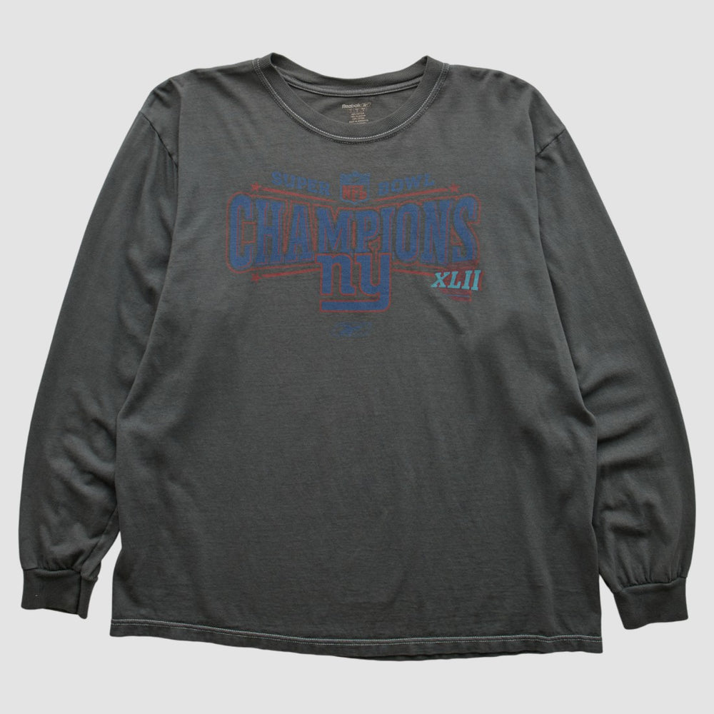 New York Giants Fanatics Reebok 2008 Long Sleeve T-shirt