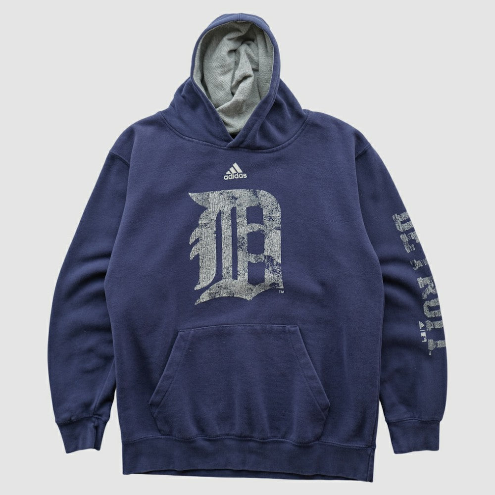 Detroit Tigers Adidas 2010s Hooded Pullover Sweatshirt | MLB Discount