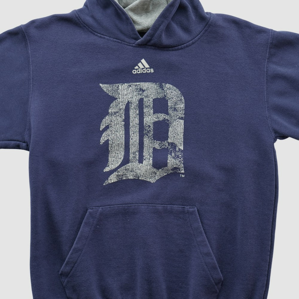 Detroit Tigers Adidas 2010s Hooded Pullover Sweatshirt | MLB Discount